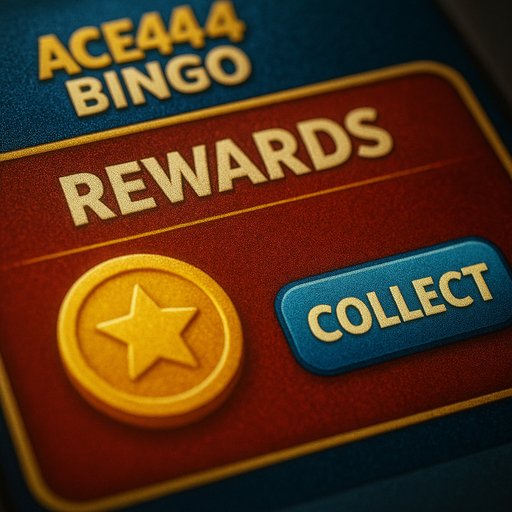 ACE444 bingo rewards screen