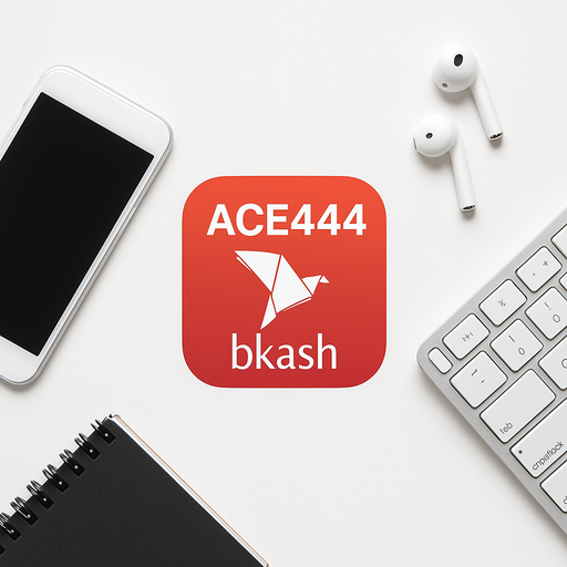 ACE444 bkash payment logo