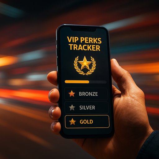 ACE444 VIP perks tracker on screen