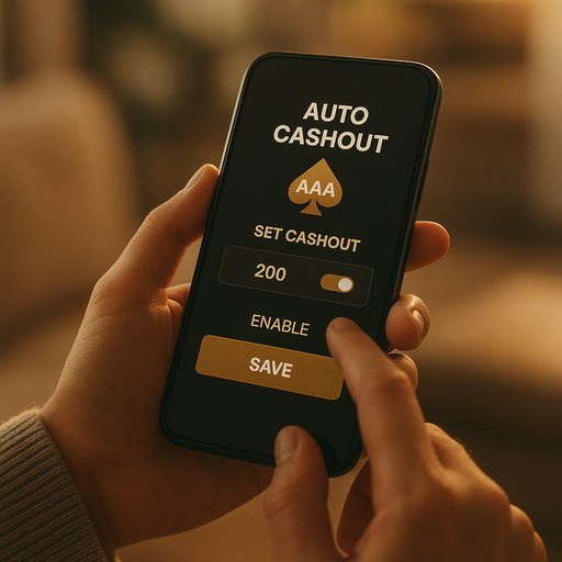 ACE444 auto-cashout setup card